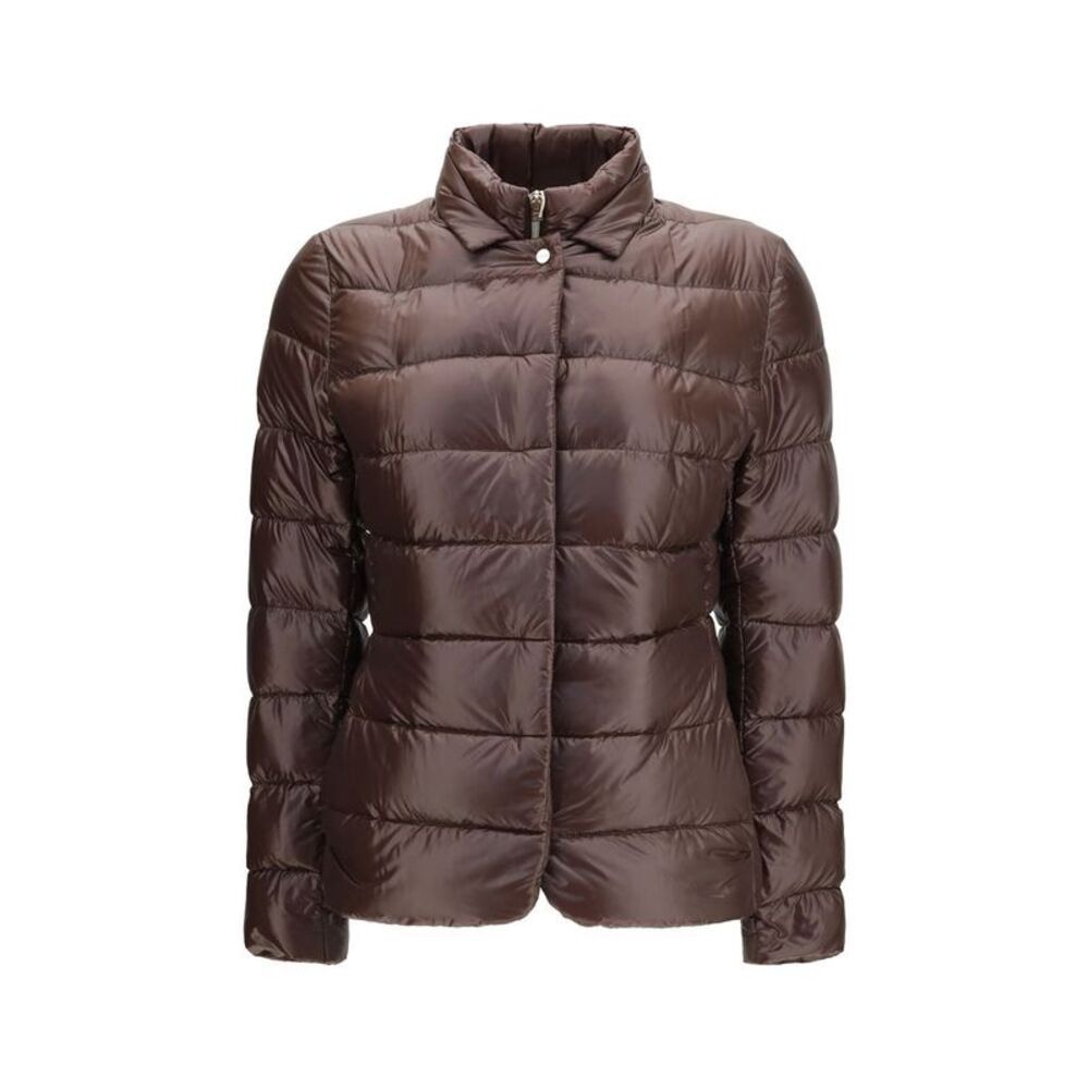 Herno Brown Goose Down Full-Length Women's Jacket